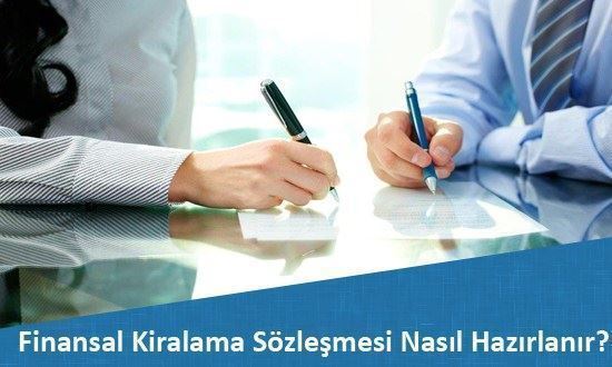 Finansal Kiralama Sözleşmesi Nasıl Hazırlanır?