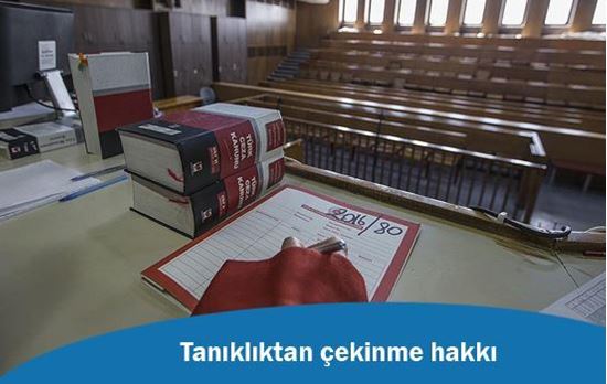 Tanıklıktan çekinme hakkı